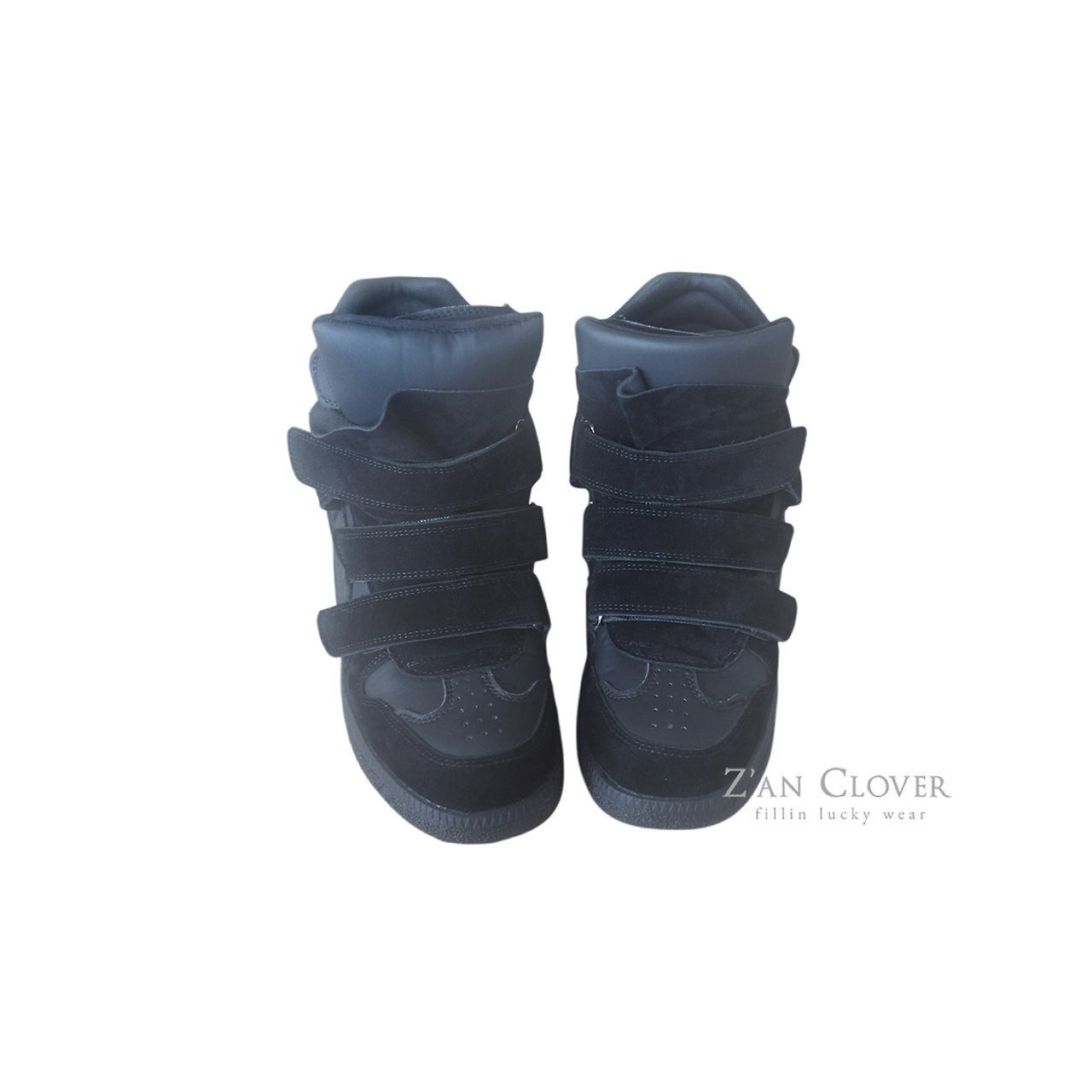 ZAN CLOVER［取寄］velcro hightop sneakers 26winter