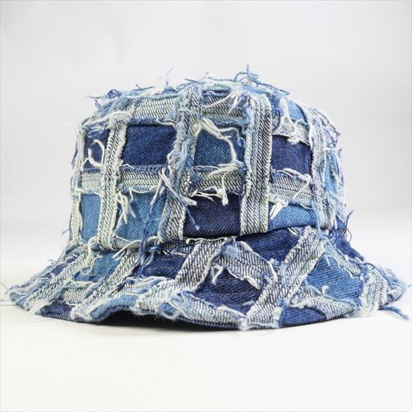 SizeS/M SUPREME シュプリーム SS Frayed Patchwork Denim