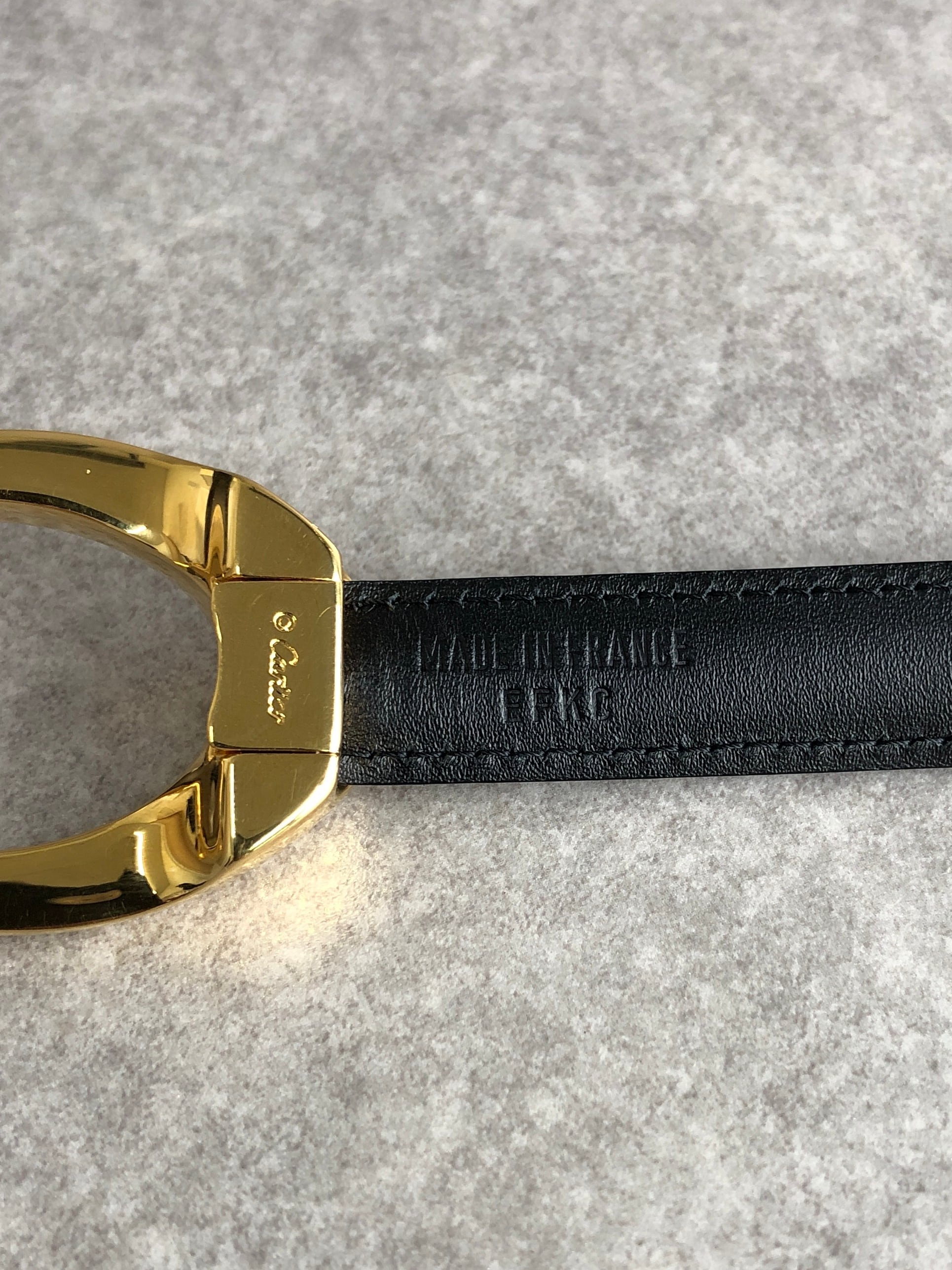 Cartier カルティエ パンテール ドゥ カルティエ ベルト ブラック