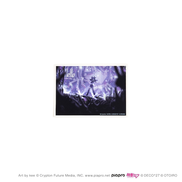 【デコミク LIVE2026】描き下ろしオフィシャルファンアートステッカー Art by kee【予約対象商品】