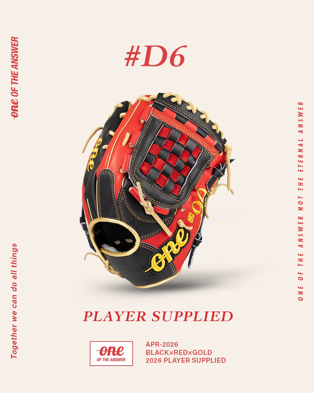 【PLAYER SUPPLIED 抽選販売数量限定】#D6