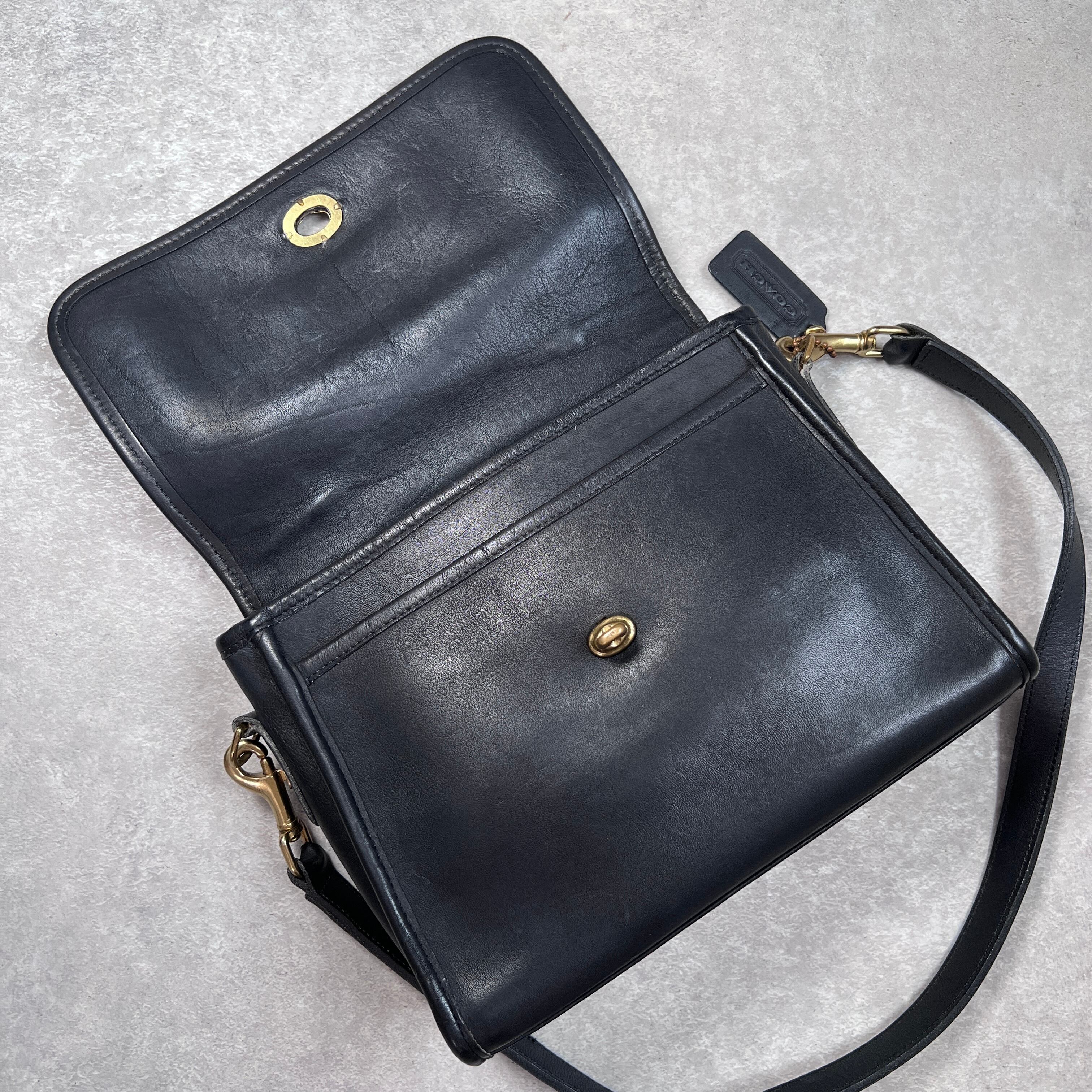 USED】COACH ミニサッチェル ショルダーバッグ《 オールドコーチ No