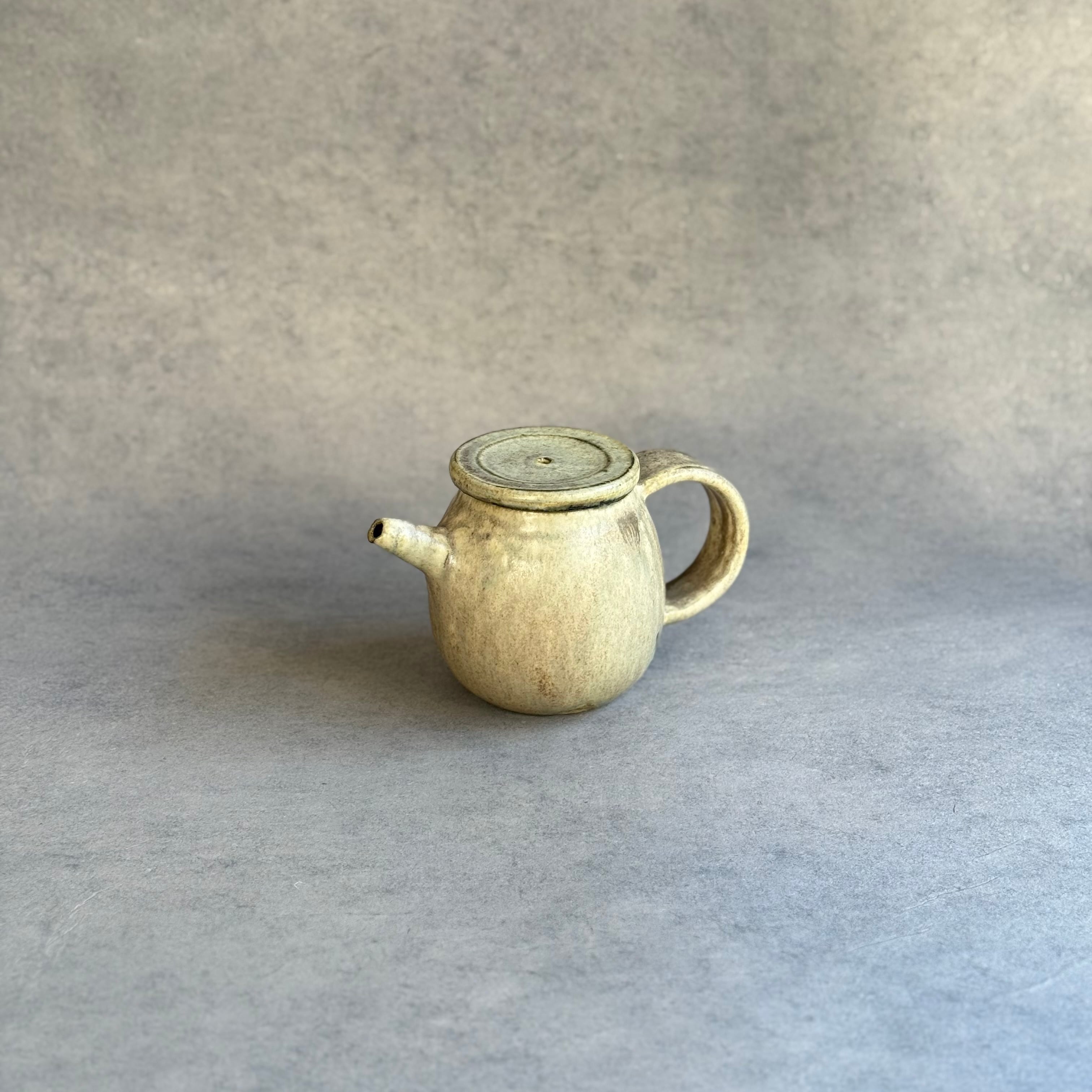 加藤祥孝   山葵l粉引 ポット