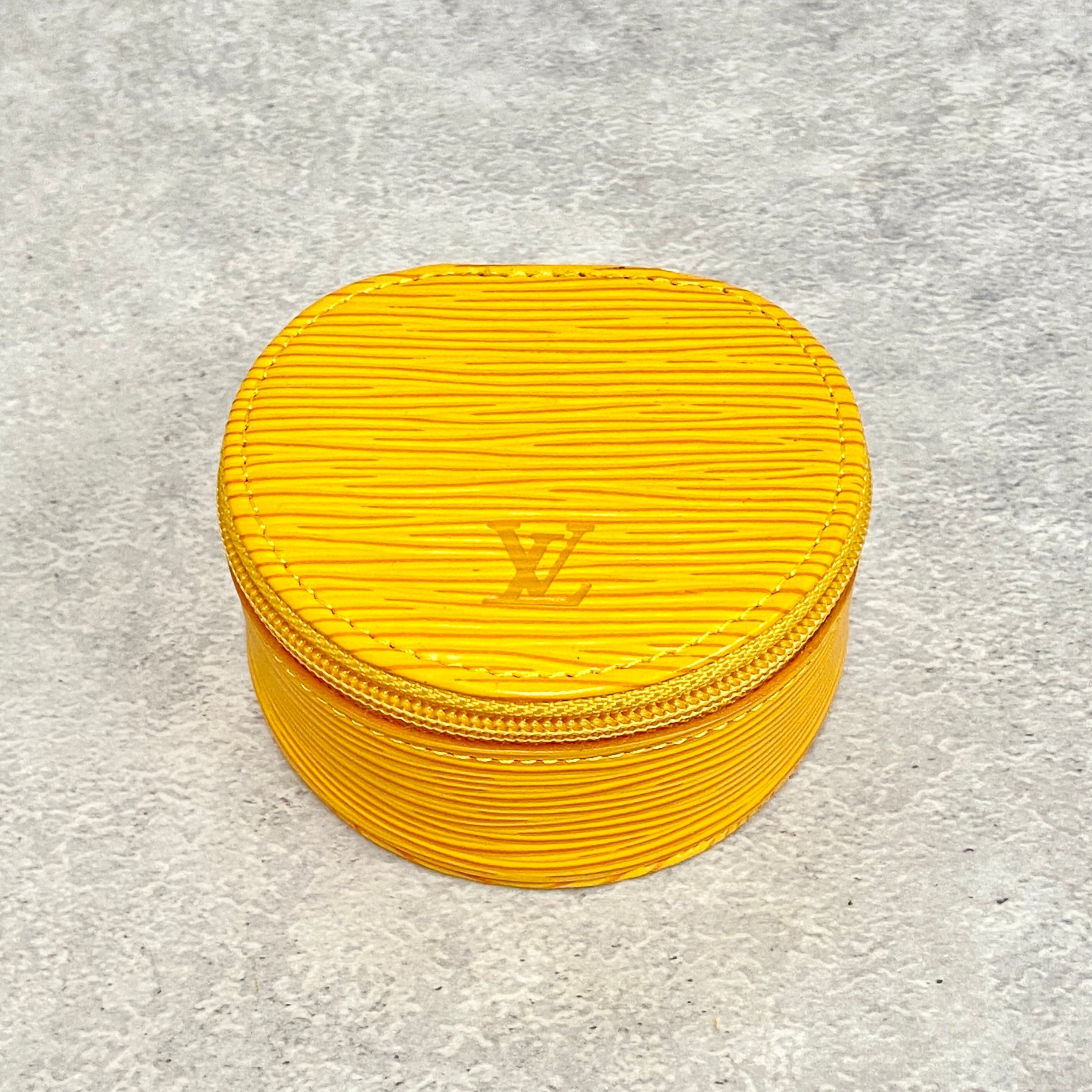 LOUIS VUITTON ルイヴィトン エピ アクセサリーケース イエロー