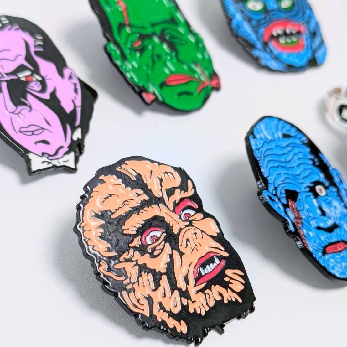 送料無料！ ★ピンズ PINS★ピンバッジ 【 Universal Monsters ( ユニバーサルモンスターズ ) 】ホラー映画 〚アメリカン雑貨 アメトイ〛