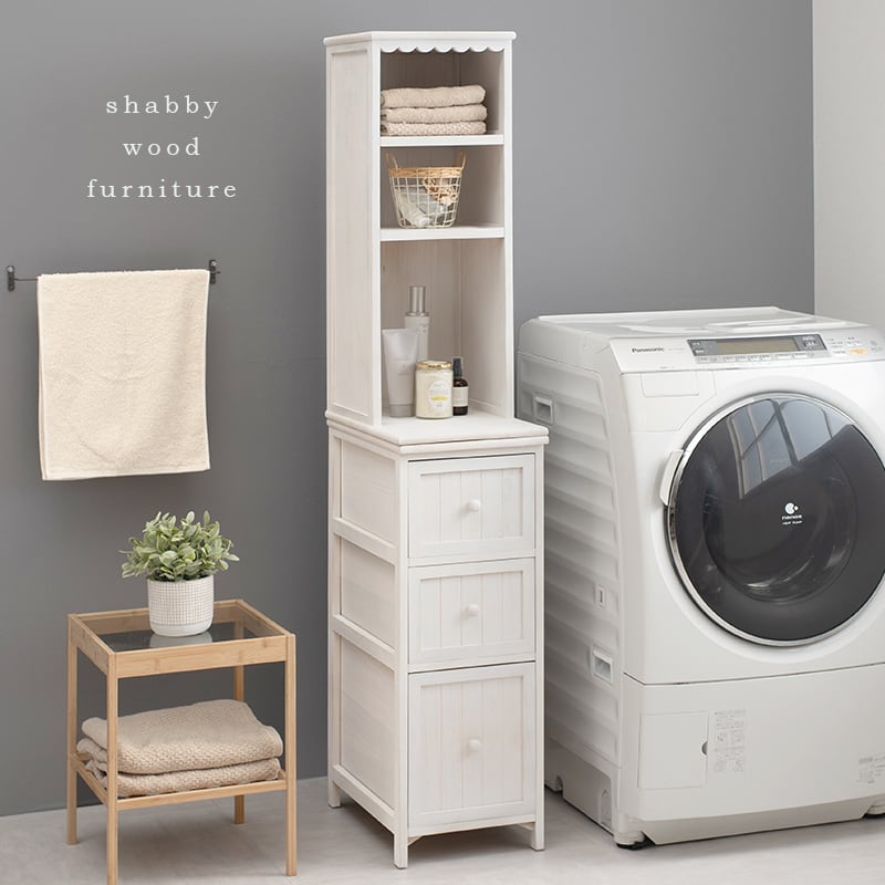 カントリー調 隙間収納 シンプルチェスト アンティーク シンプルチェスト カントリー調 アンティーク 隙間収納