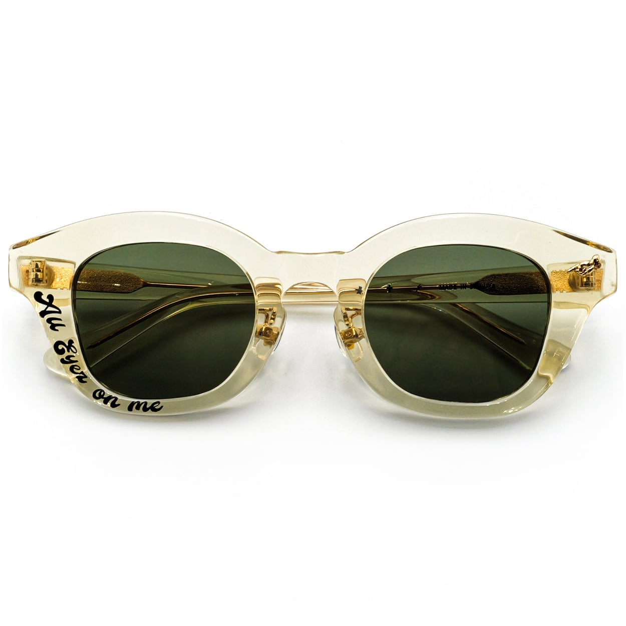 Oliveレンズ ☞ All Eyez / Vintage Yellowフレーム ☜