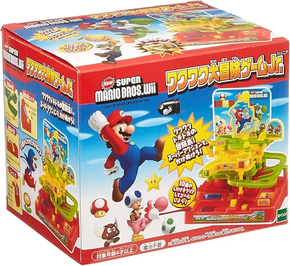 NewスーパーマリオブラザーズWii ワクワク大冒険ゲームJr. a | グッド