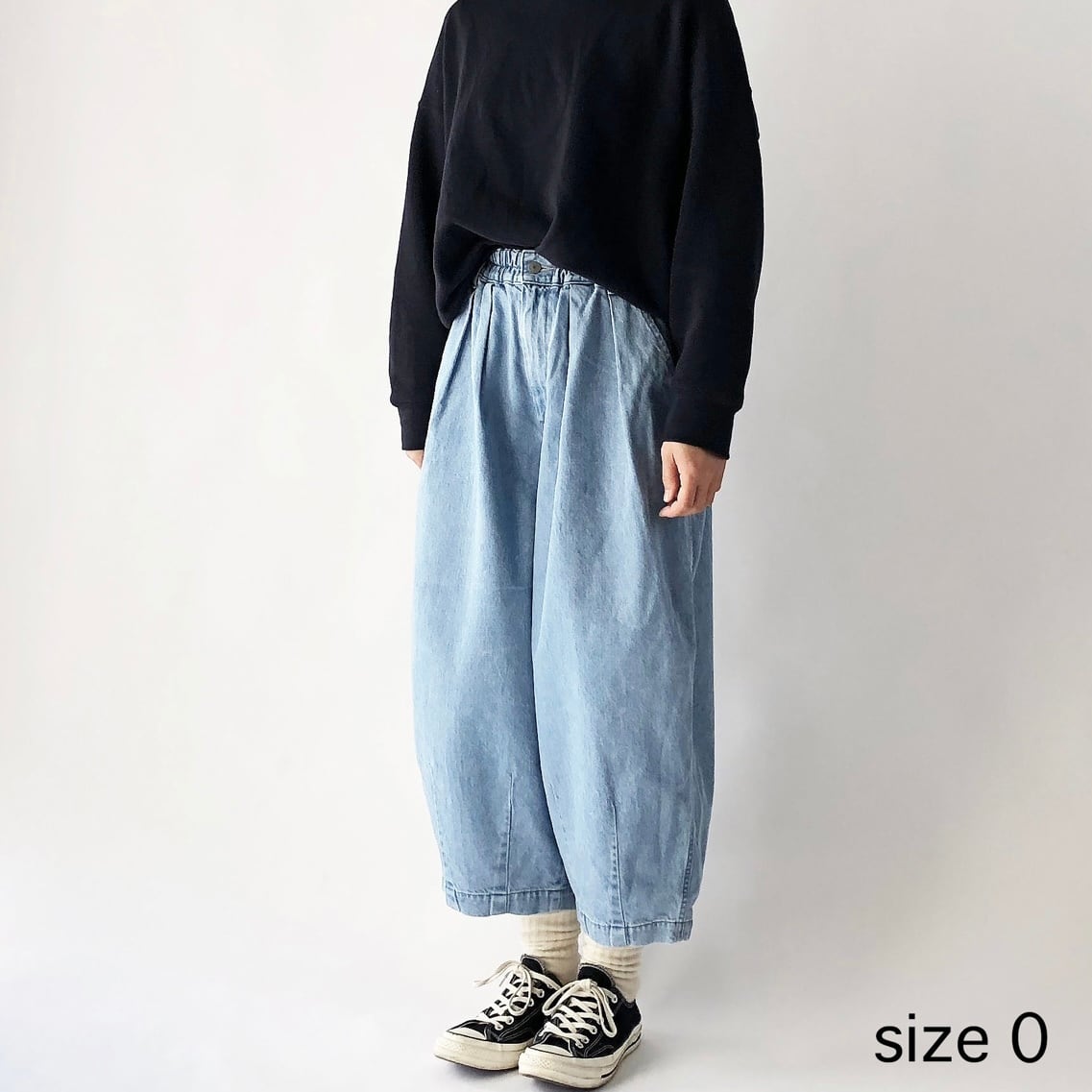 HARVESTY】 DENIM CIRCUS PANTS (UNISEX) / ハーベスティ デニム