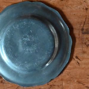 Pewter Plate / ピューター プレート【H】〈 お皿・エタン・収納・店舗什器・食器・アンティーク・ヴィンテージ 〉113967
