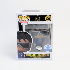 ☆US直輸入☆FUNKO 【 POP! ROCKS VINYL FIGURE Michael Jackson マイケル・ジャクソン #352 】 マイケル・ジャクソン Diamond Collection（1984年グラミー賞衣装モデル） 」ソフビ / ビニールフィギュア〚アメリカン雑貨 アメトイ〛