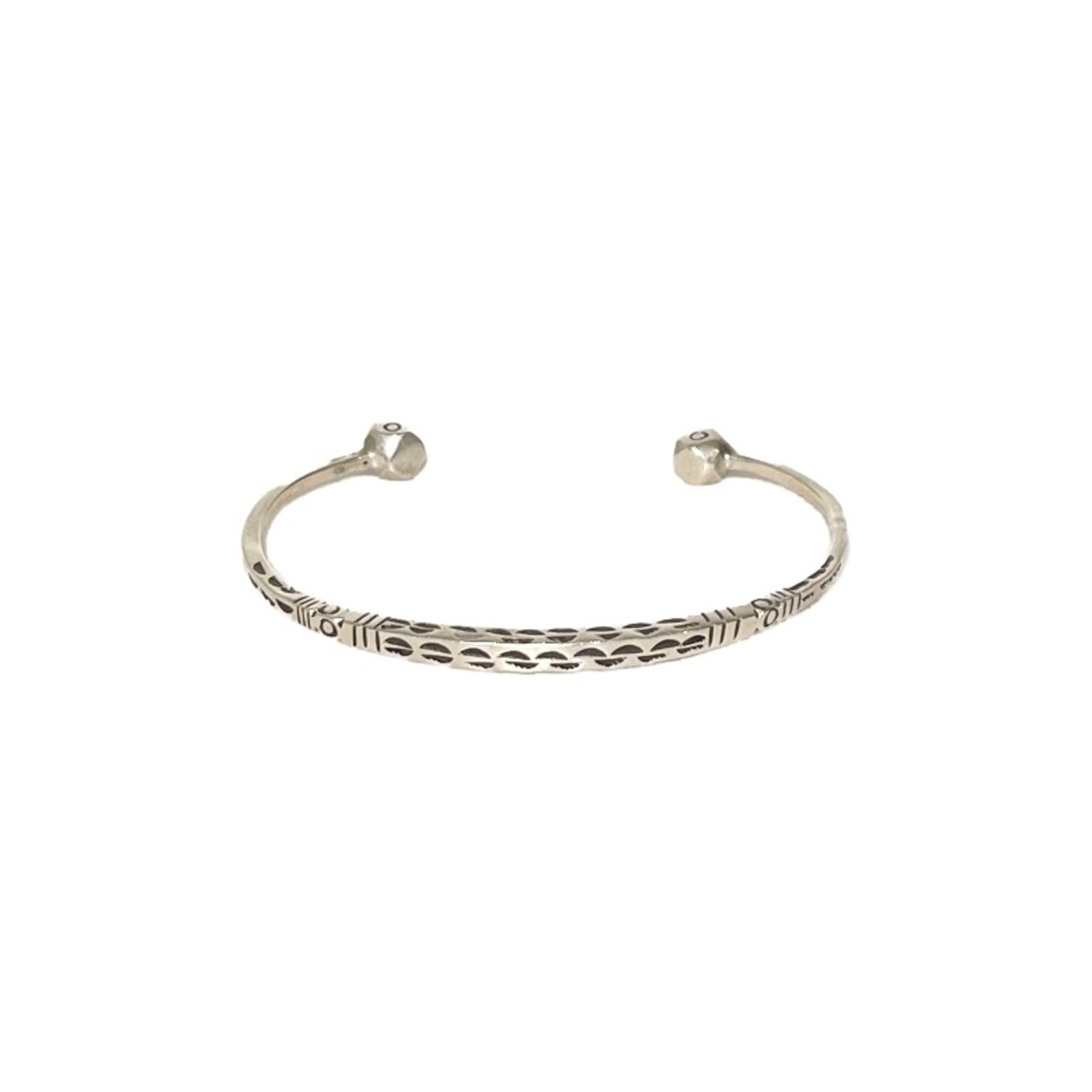 ADAWAT'N TUAREG silver stamp work bangle