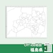 福島県のOffice地図【自動色塗り機能付き】