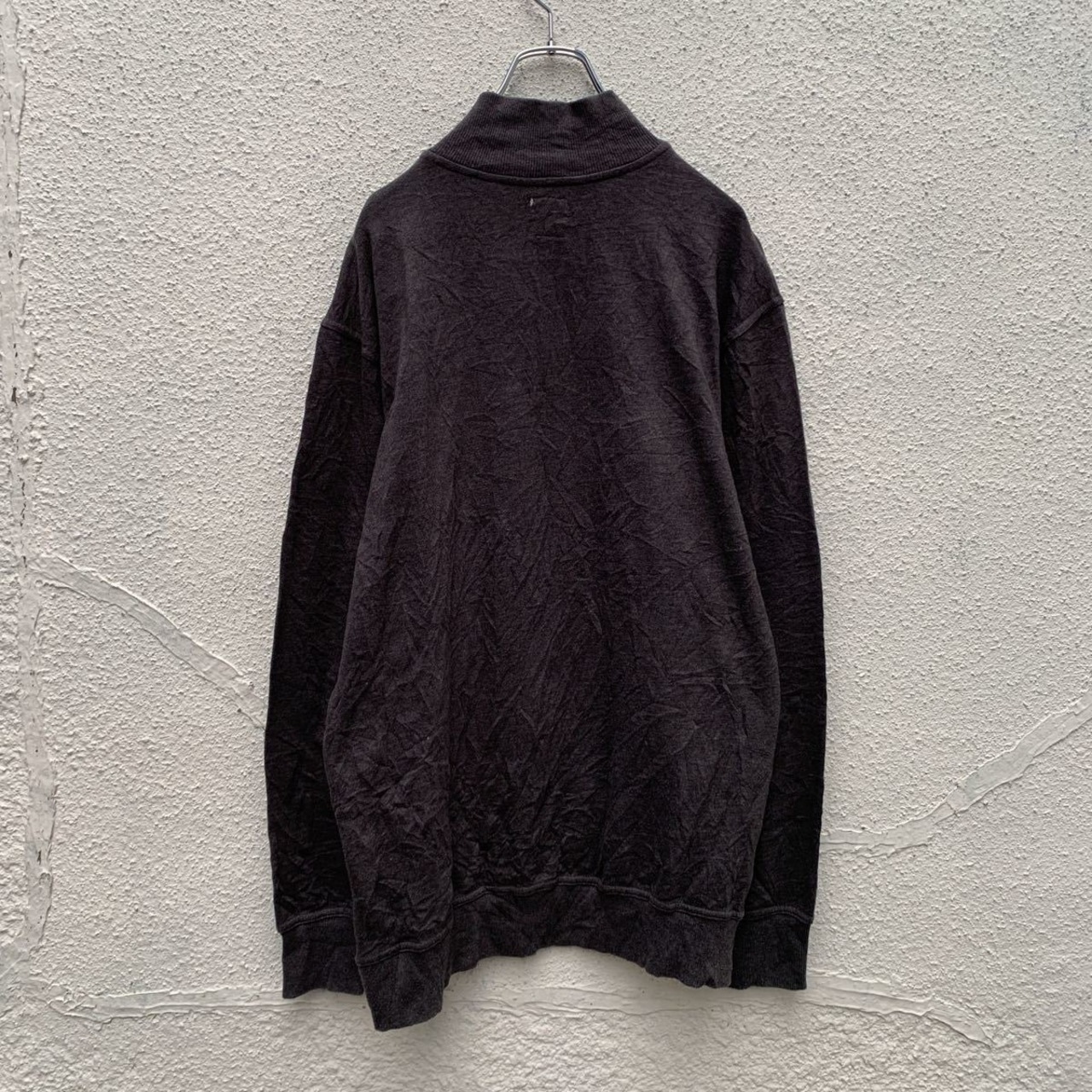DOCKERS ハーフジップ スウェット プルオーバー XL グレー ドッカーズ 