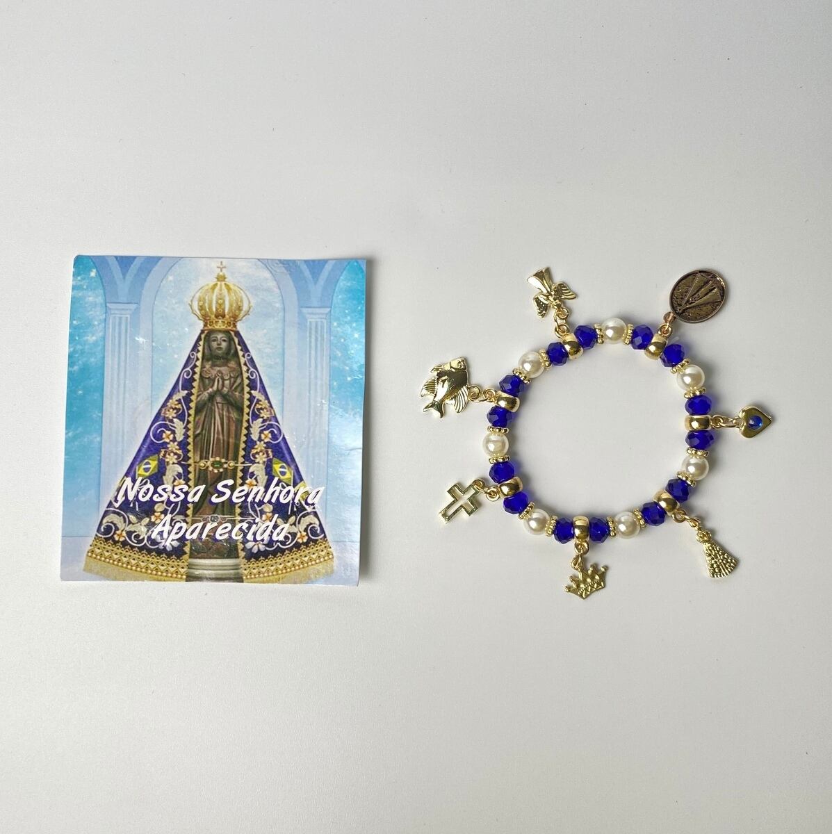 ブラジル Nossa Senhora Aparecida アパレシーダの聖母 ブレスレット