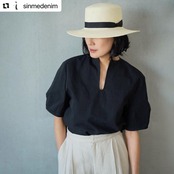 SINME  × Saravah Hat Panama hat   Size 57.58.59