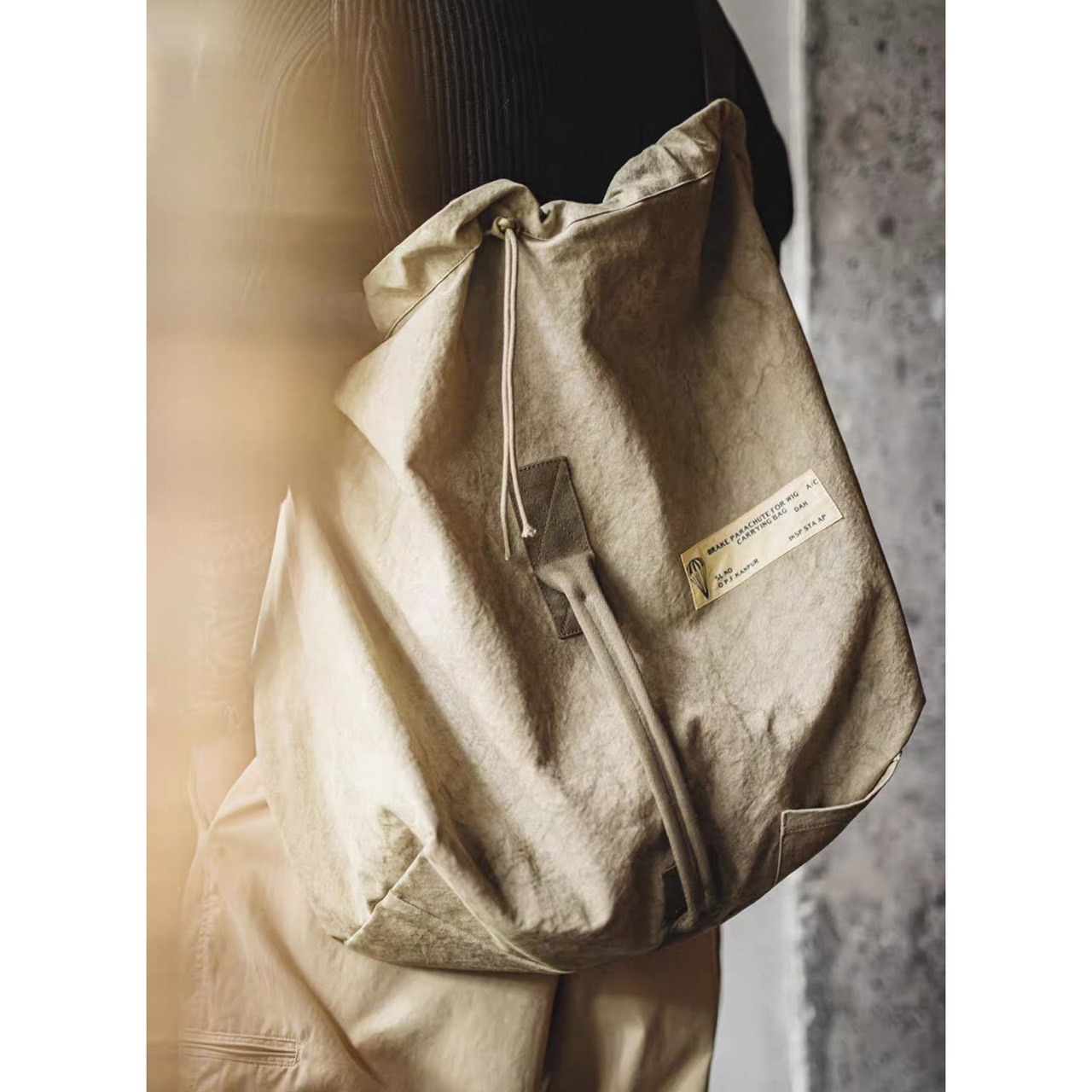 Vintage label sling bag 1148 - 9