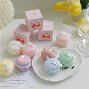 マカロン型アロマキャンドル