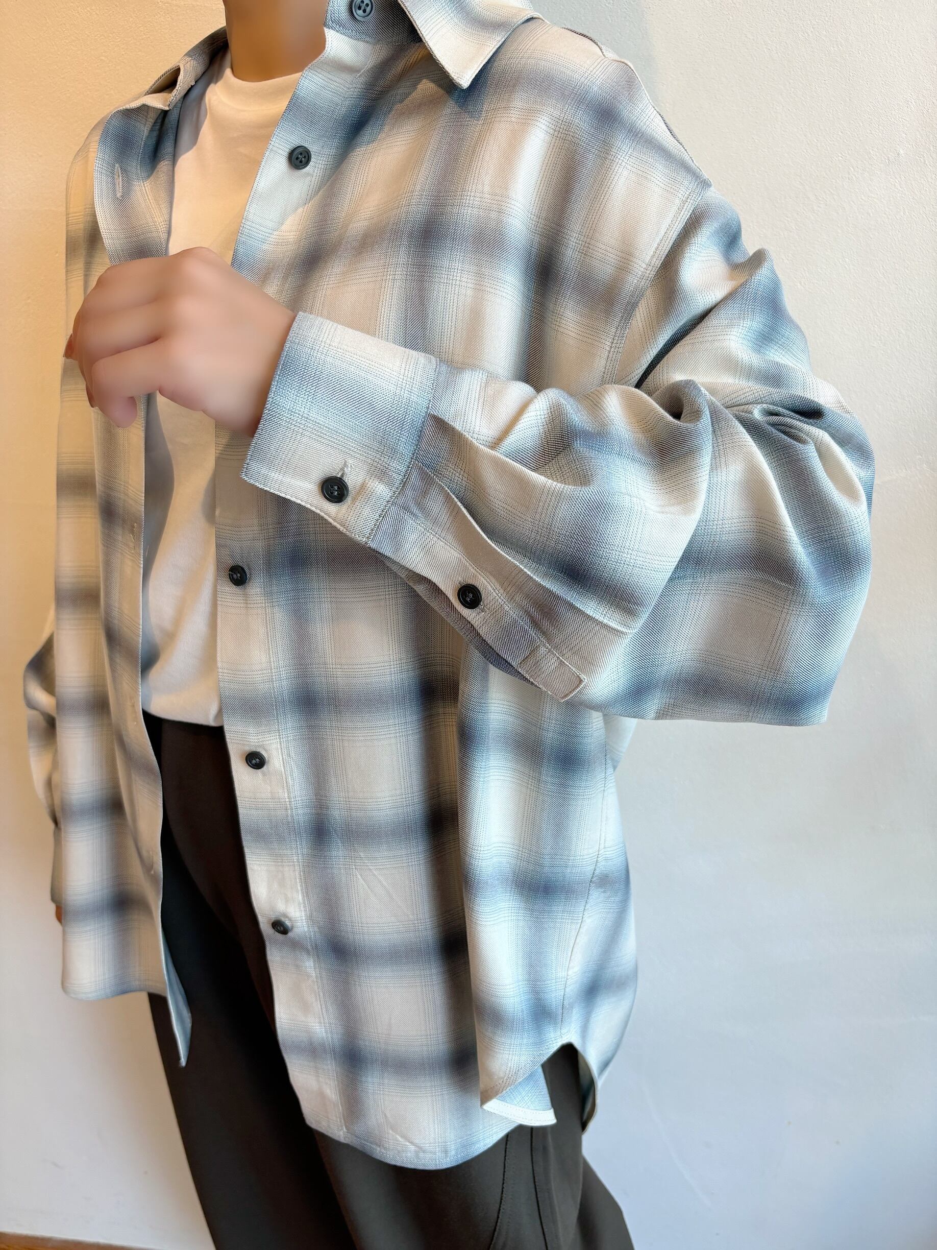 再入荷】Dignite collier / チェックシャツ | anouk