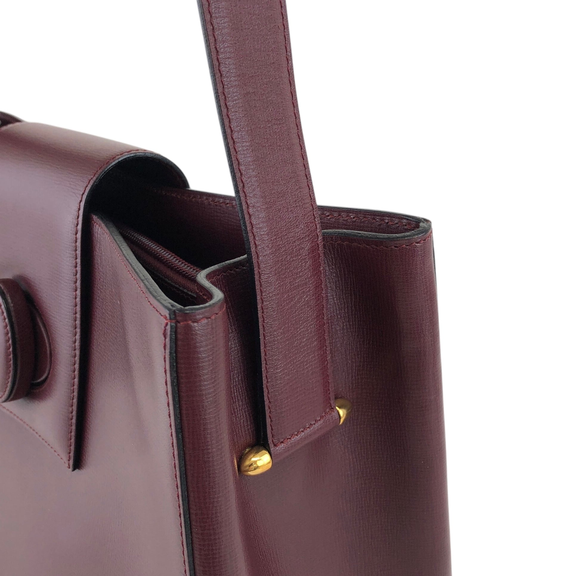 Cartier カルティエ ショルダーバッグ ボルドー ロゴ ターン Cartier カルティエ ショルダーバッグ ボルドー ロゴ ターン