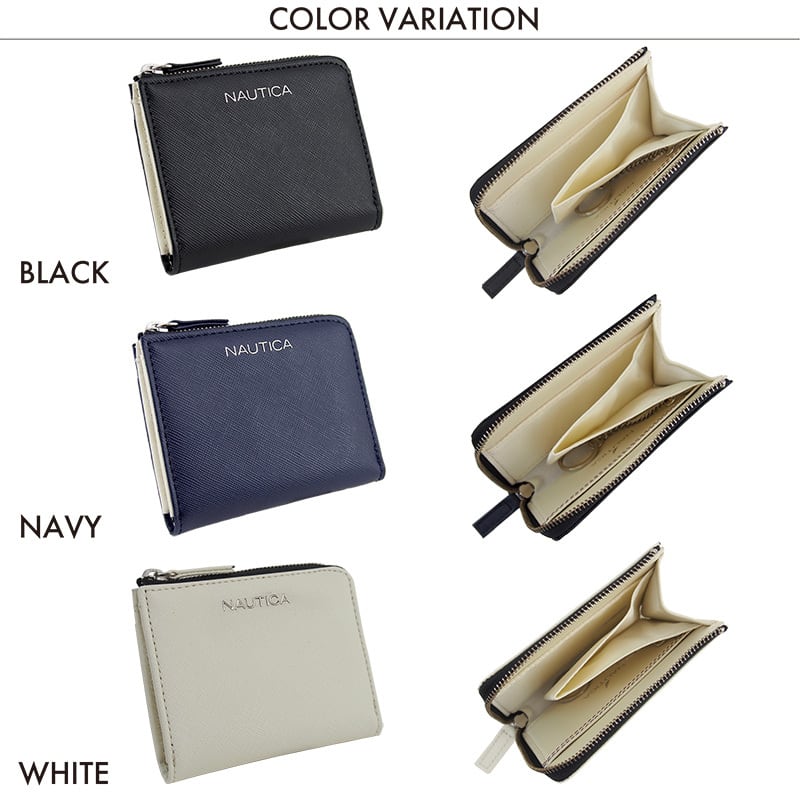 NAUTICA ノーティカ 財布 ： コンパクトなLFジッパーのお財布