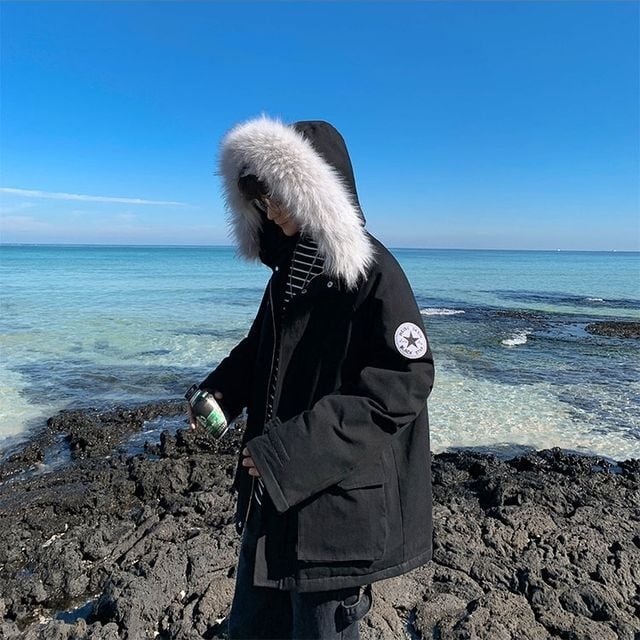 BRIGGS ショートパファージャケット ブラック リーバイス BRIGGS