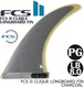 FCS II CLIQUE LONGBOARD FIN LB8.0 フィン ロング ショートボード エフシーエス2 FCSフィン FCS2 クリーク LB 1枚入り パフォーマンスグラス