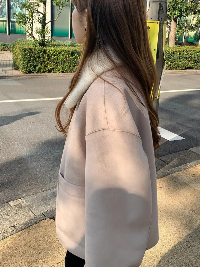 (予約) ounce / Baby reversible mustang jacket 2color