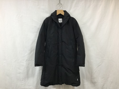 women’s NANGA “ SHAWL COLLAR DOWN COAT “ BLACK