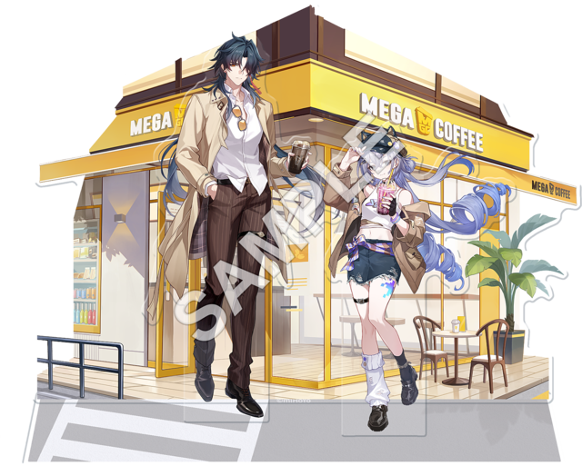 予約】『ゼンレスゾーンゼロ』× the Venti Coffee アクリルスタンド