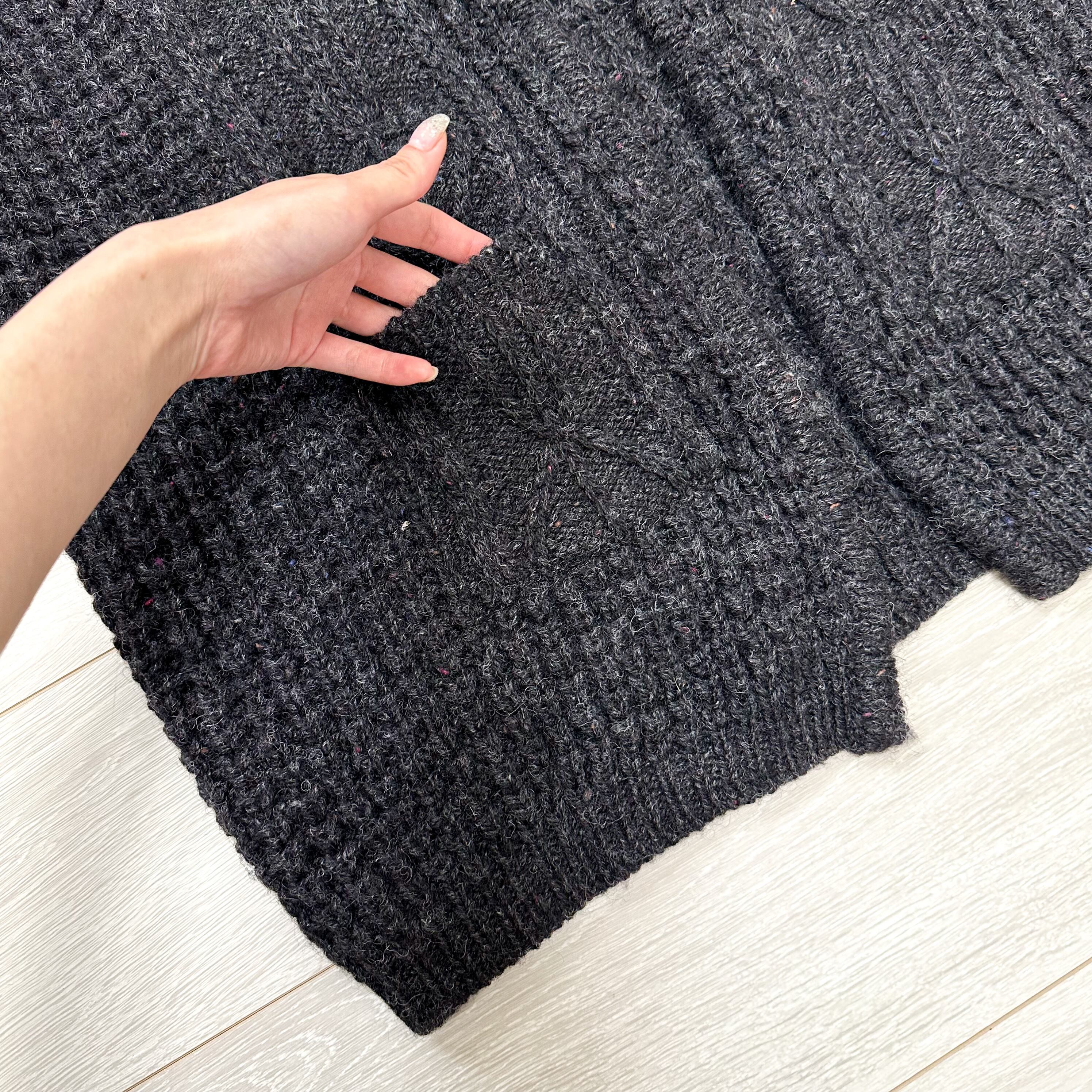 80s wool knit vest cardigan ウールニット ニットベスト ニットベスト