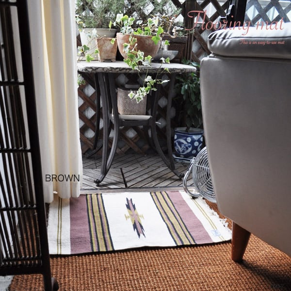 送料無料 メール便発送 】ネイティブアメリカン インテリアマット 玄関