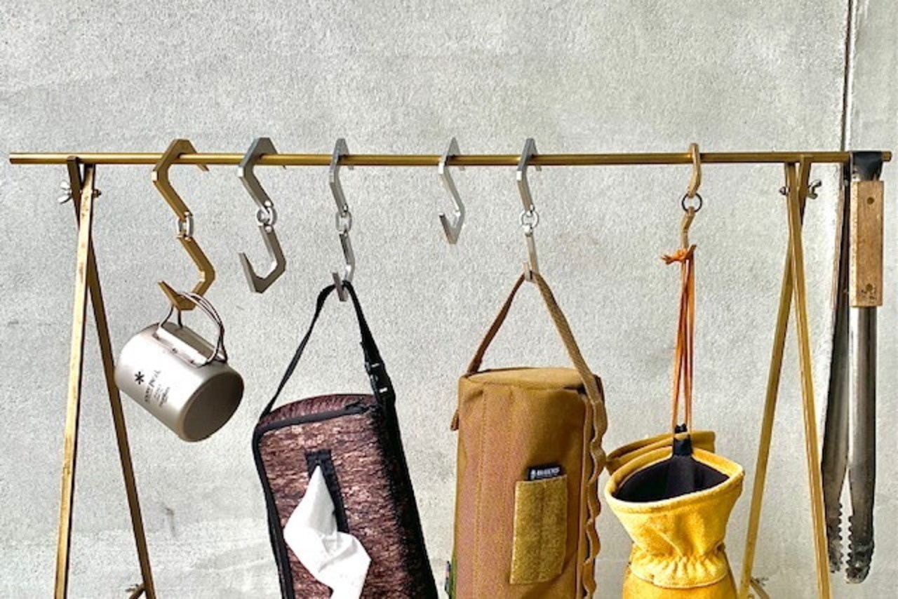 真鍮-S字フック-ver.4-2 『3個セット』　　－1500円お得