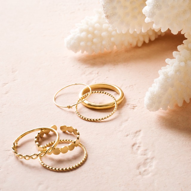 6 rings set / Tiny ring