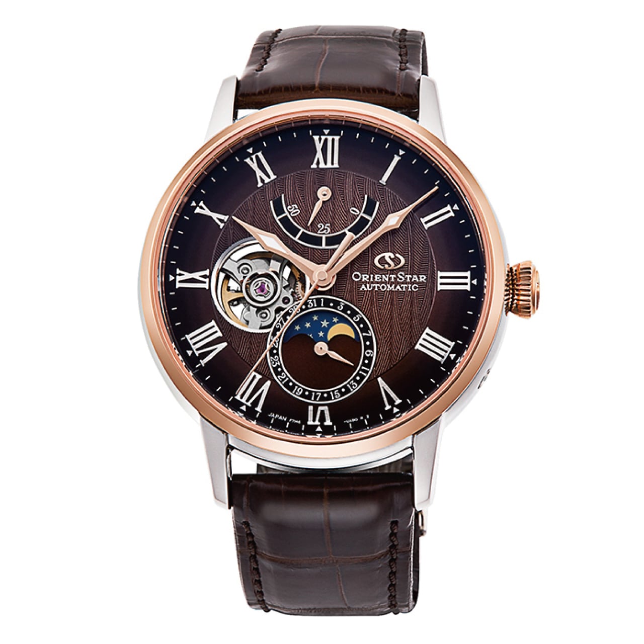 【ORIENT STAR】メカニカルムーンフェーズ RK-AY0105Y プレステージショップ限定モデル NATOストラッププレゼント