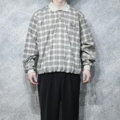 IZOD check nylon pullover