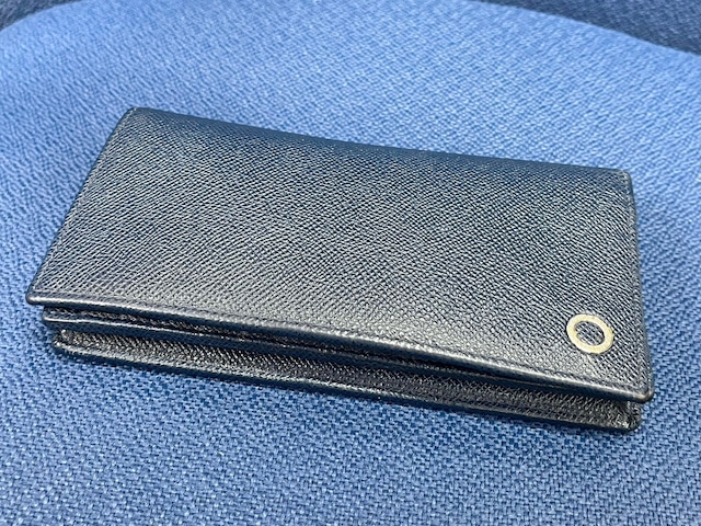 BVLGARI BVLGARIMAN WALLET NAVY 84228