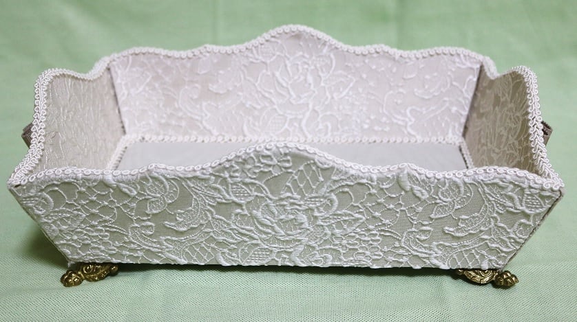 カルトナージュボックス(猫脚使用) カルトナージュボックス(猫脚使用)