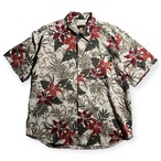90s "STJOHN'SBAY“ All-over pattern Print S/S Shirts / "セントジョンズベイ” 総柄 プリントシャツ