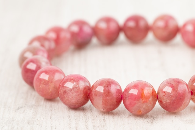 ◆一点物◆<お手頃> ロードナイトシリカ ブレスレット 9.5mm