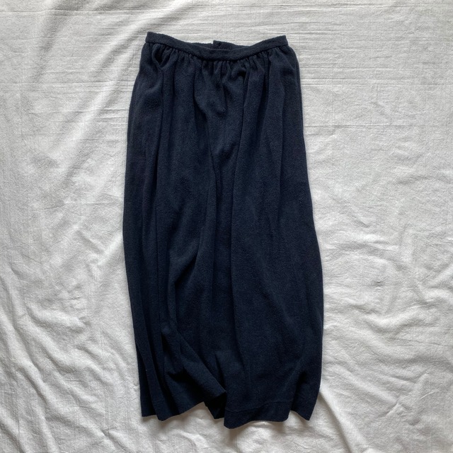 【Archive】70s-80s- old COMME des GARCONS Pile Long Skirt 5290