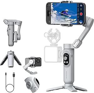 【新品】Smart X Kit スマホ動画撮影用3軸ジンバル AOCHUAN Amazon.co.jp: AOCHUAN スマホ3軸ジンバルスタビライザーキット