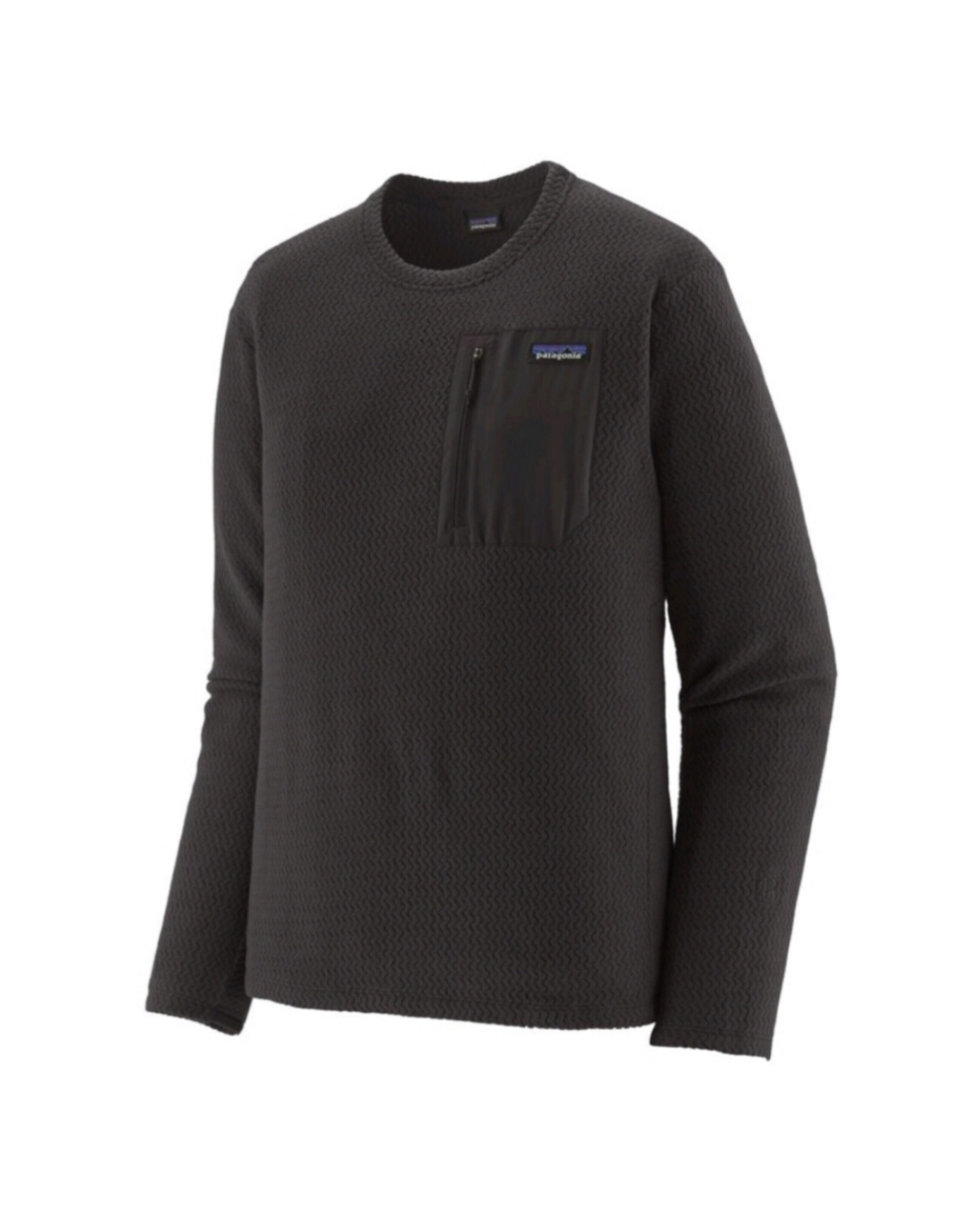 【patagonia 】【レディース着用可・メンズ】R1エア・クルー / BLK / 40236