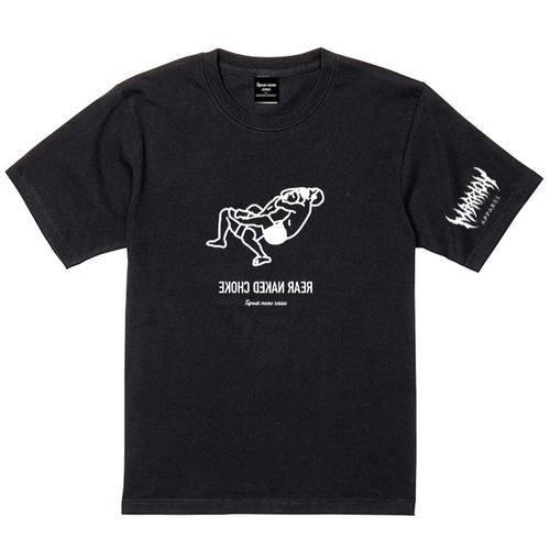 【Cotton100％】Tapoutmemo～Rear naked choke T-shirts (Black)-マリアパ