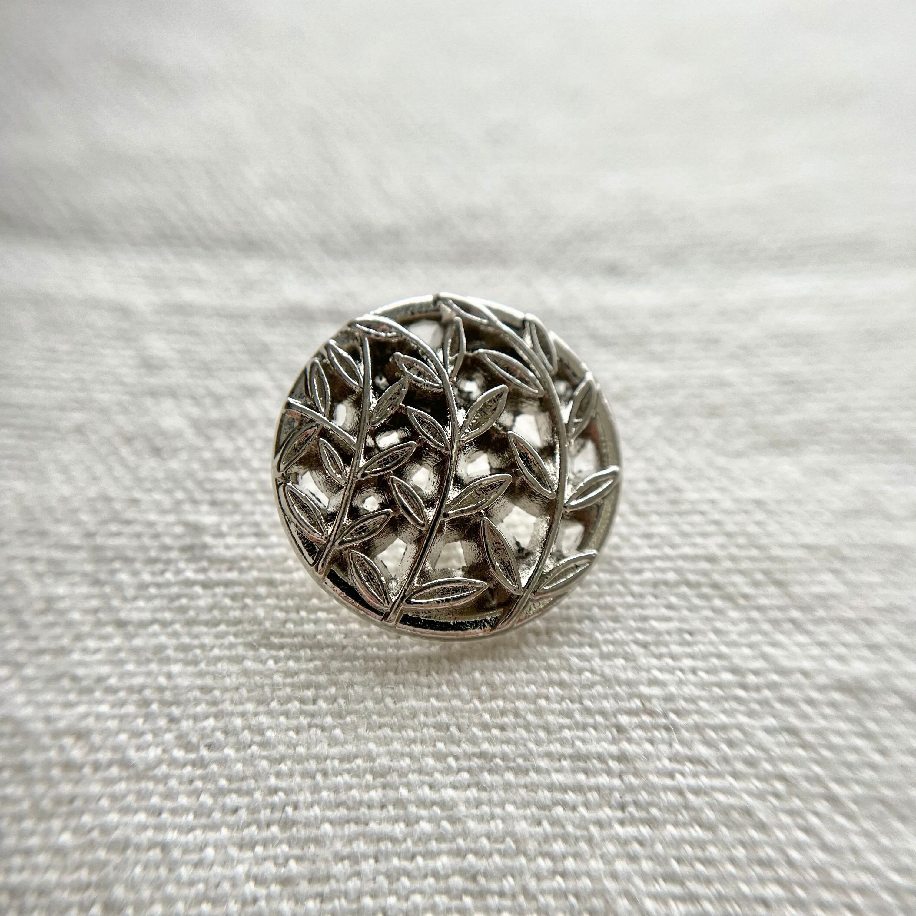 シルバーサークルリーフ 18㎜