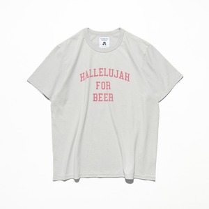 TACOMA FUJI RECORDS＜タコマフジレコード＞HALLELUJAH FOR BEER Tee designed by Shuntaro Watanabe