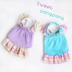 トロピカルカラーふりふりワンピース