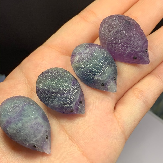 70大家族☆フローライトハリネズミさん