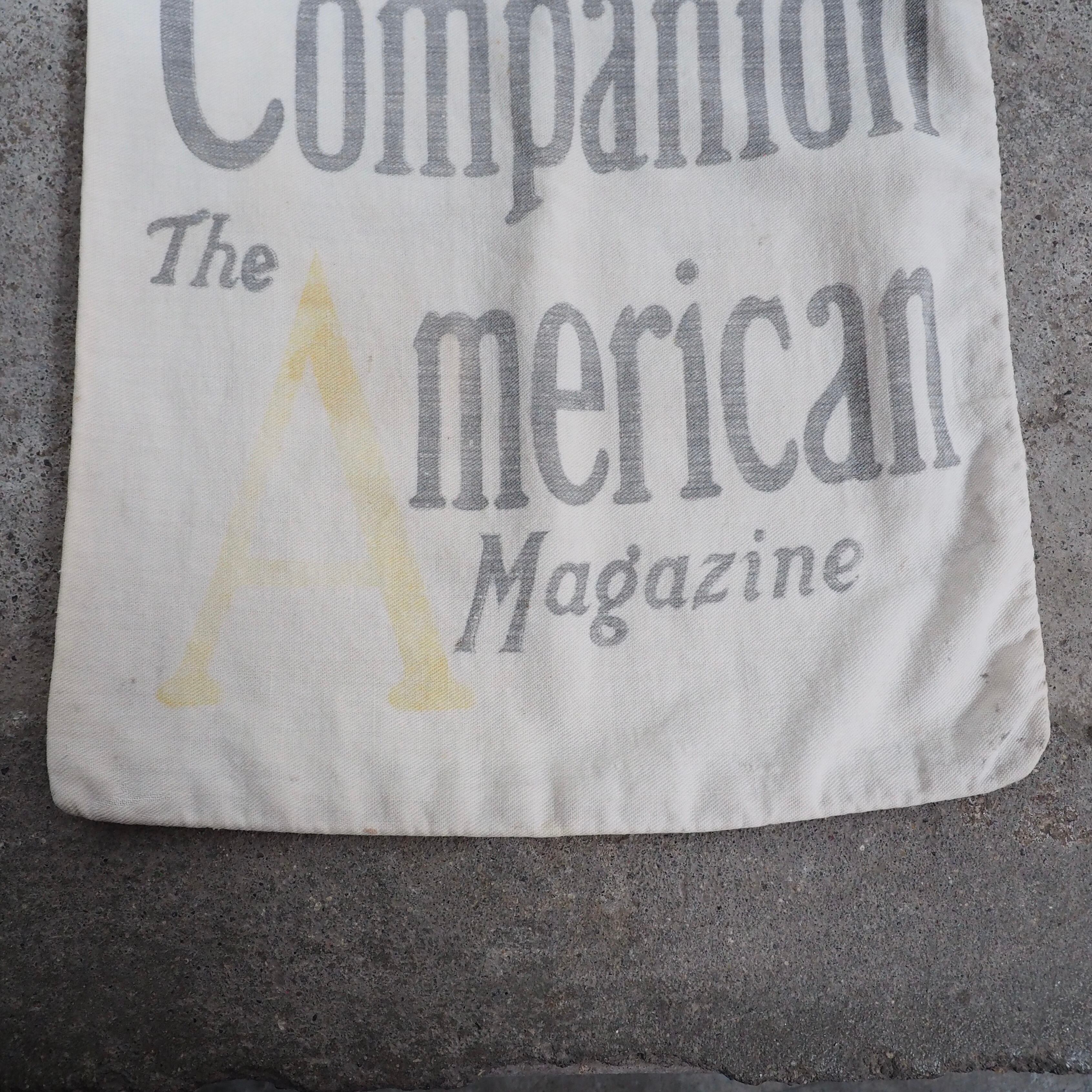 30s40s マガジンバッグ the American magazine 30's canvas magazine bag COLLIERS キャンバス マガジンバッグ