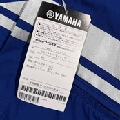 新品 タグ付き YAMAHA ヤマハ 半袖 シャツ ピットシャツ サイズ WL /ブルー系 メンズ バイク レーシング モータースポーツ YRB14 ワイズ ギア